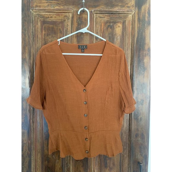 OLM Tops - OLM Burnt Orange Top